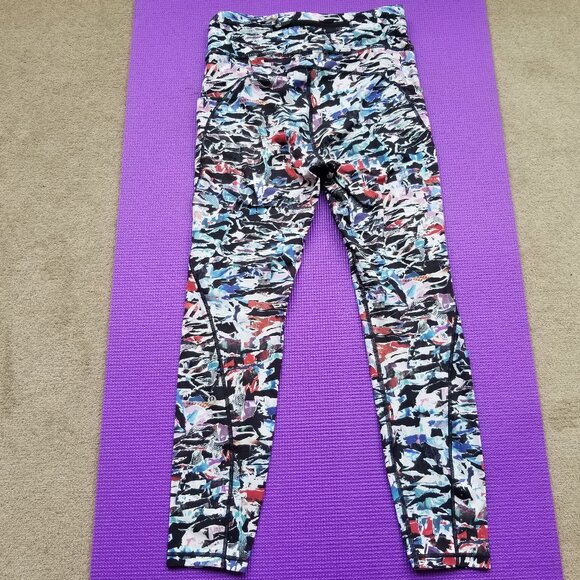 Lululemon Break Free Tight 25" Culture Clash Starlight Black, size 8 - Picture 4 of 13